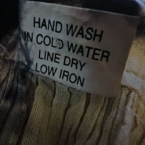 Advanced Apparels Vibrant Multicolor Tie-Dye Midi Dress. One Size. EUC. - Picture 7 of 7